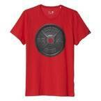 adidas Weightlifting Graphic Tee Herren Trainingsshirt Rot AY6934