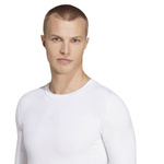 adidas Techfit Funktionsshirt Langarm Herren - weiss