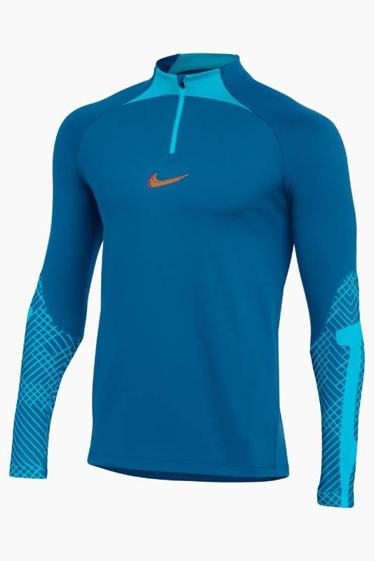 Bluza Piłkarska Męska Nike Dri-FIT Strike Drill Top 1/4 Zip Niebieska DH8732-407