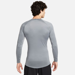 Koszulka Termoaktywna treningowa Nike Pro Longsleeve szara FB7919-084 długi rękaw