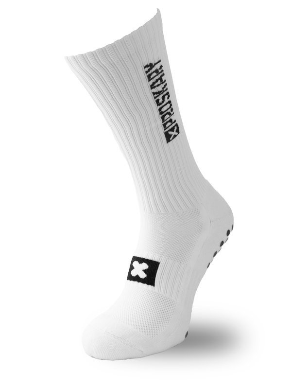 Trainingssocken Anti-Rutsch Proskary Weiß