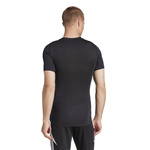 Koszulka kompresyjna adidas Techfit SS Tee JP4674 - czarna krótki rękaw