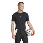 adidas Techfit Funktionsshirt Kurzarm Herren - schwarz