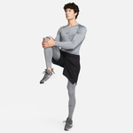 Koszulka Termoaktywna treningowa Nike Pro Longsleeve szara FB7919-084 długi rękaw