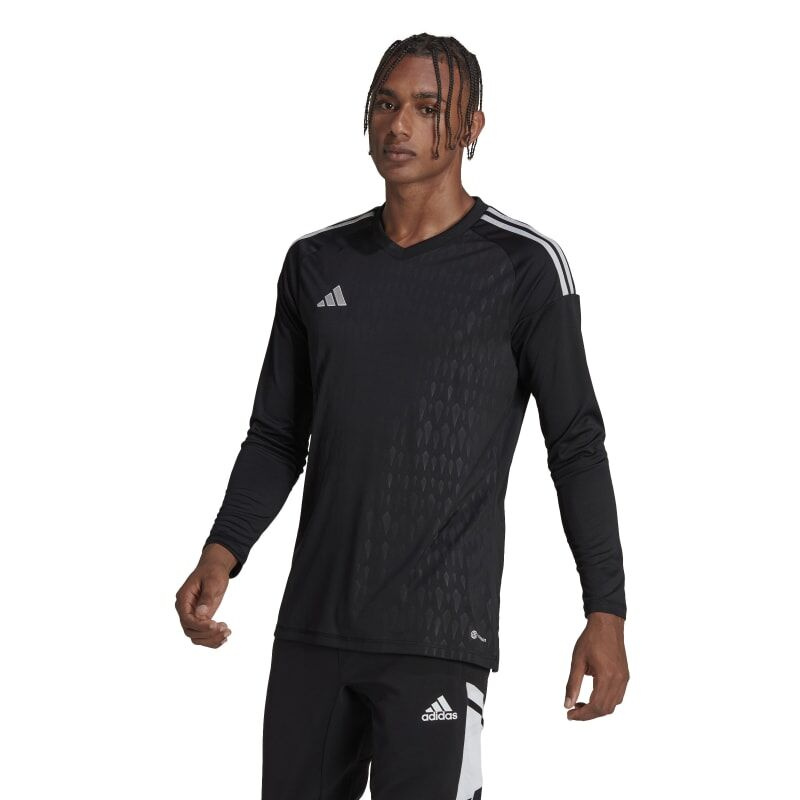 Adidas Tiro 23 Competition Torwartset Schwarzes Trikot + Shorts + Gamaschen
