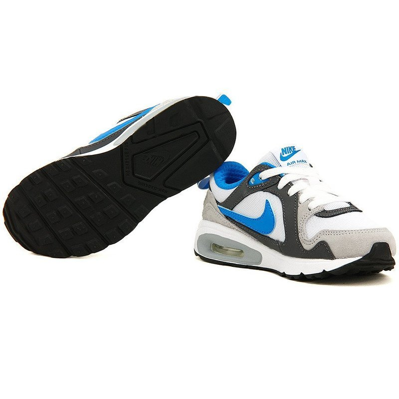 Nike Air Max Trax (PS) Kids' Shoes White/Blue/Grey 644463-103