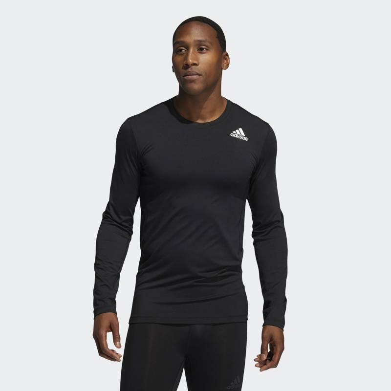 Thermo-T-Shirt adidas Techfit Compression LS GM5038