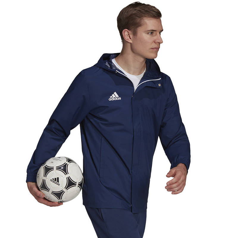 adidas Entrada 22 All Weather Men's Football Training Jacket with Hood H57472