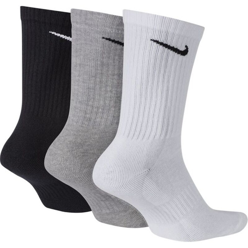 Nike Everyday Cushion Crew Socks Black 3 Pairs SX7664-964