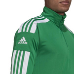 Bluza Piłkarska Męska adidas Squadra 21 Training Top 1/4 Zip GP6473 Zielona