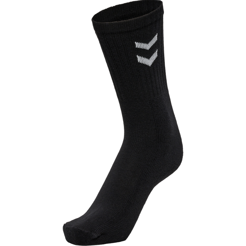 Skarpety Treningowe Hummel Basic 3 Pary Czarne 022030-2001