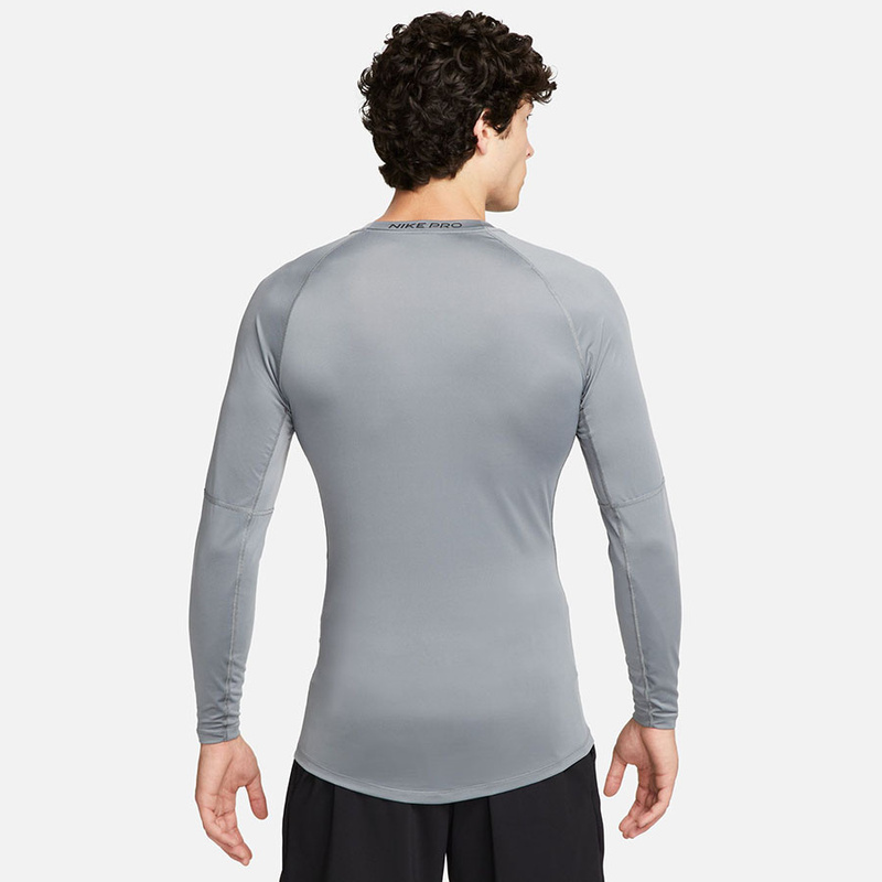 Nike Pro Men's Long Sleeve Training Top grey FB7919-084