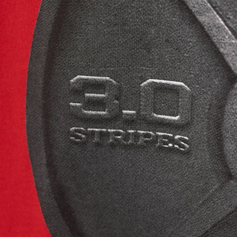 Koszulka Treningowa Męska adidas Weightlifting Graphic Tee Czerwona AY6934