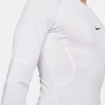 Koszulka Termoaktywna treningowa Nike Pro Longsleeve Biała FB7919-100 długi rękaw