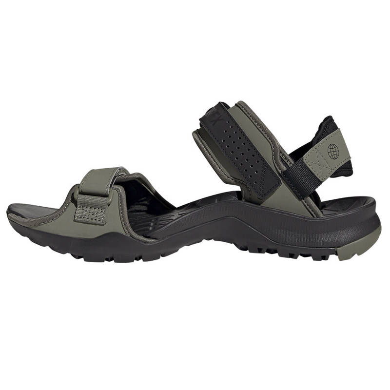 adidas Terrex Cyprex Sandal II Herren Sandalen Schwarz/Dunkelgrün HP8656