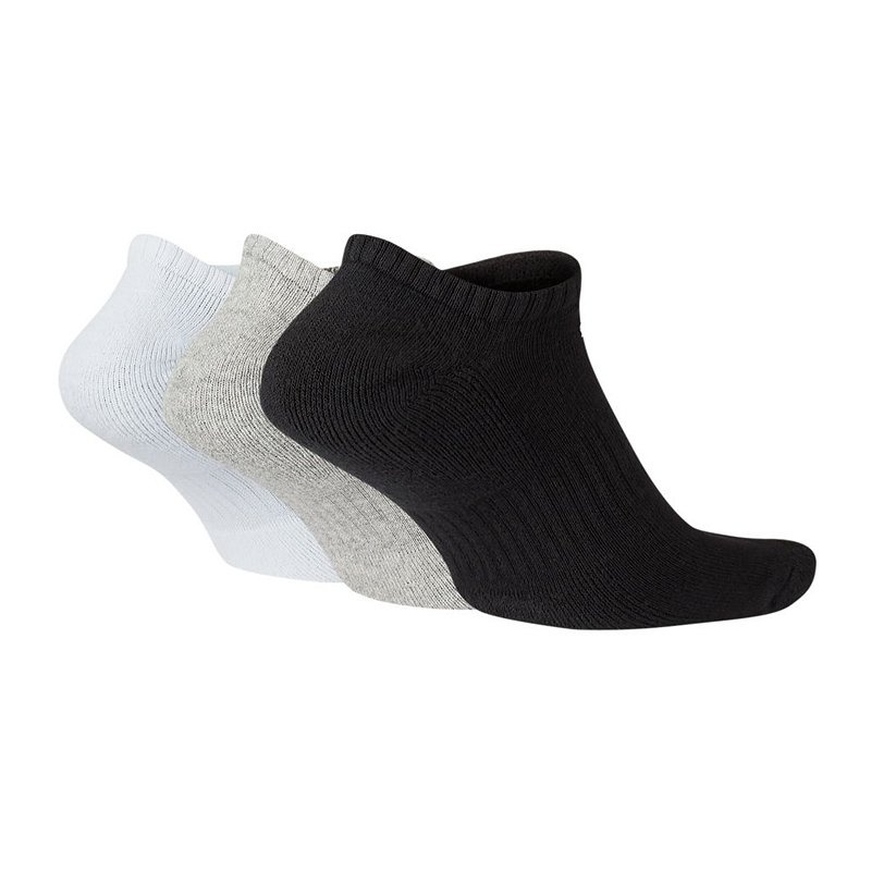 Nike Everyday Cush No Show Socks 3-Pack Dri-FIT SX7673-901