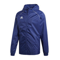 Kurtka Przeciwdeszczowa adidas Core 18 Rain Jacket Granatowa CV3694