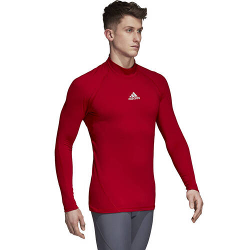 Koszulka Termoaktywna adidas AlphaSkin Climawarm czerwona
